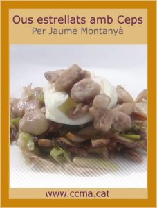 ous estrellats amb ceps